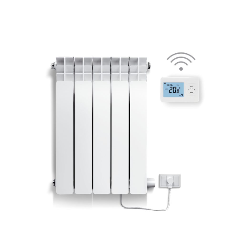 E-RADIADOR 750 CON TERMOSTATO INALAMBRICO (5 ELEMENTOS)
