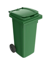 CONTENEDOR PLASTICO PARA RESIDUOS CAPACIDAD 120L